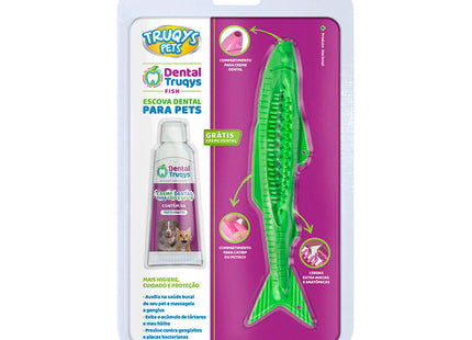 Escova Dental Truqys Dental Fish para Gatos