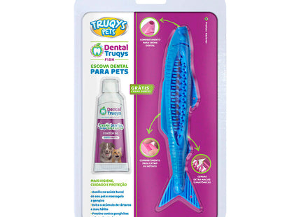 Escova Dental Truqys Dental Fish para Gatos