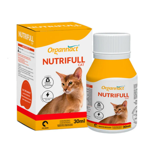 Organnact Nutrifull Cat 30 ml – Suplemento Nutricional para Gatos