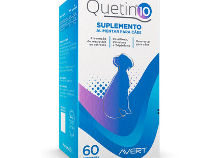 Suplemento Alimentar Quetin 10 para Cães