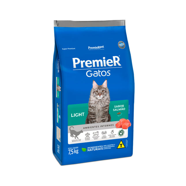 Premier Ambientes Internos Light para Gatos Adultos