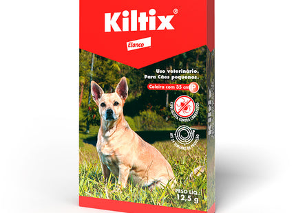 Coleira Antiparasitária Kiltix para Cães Pequena 35 cm