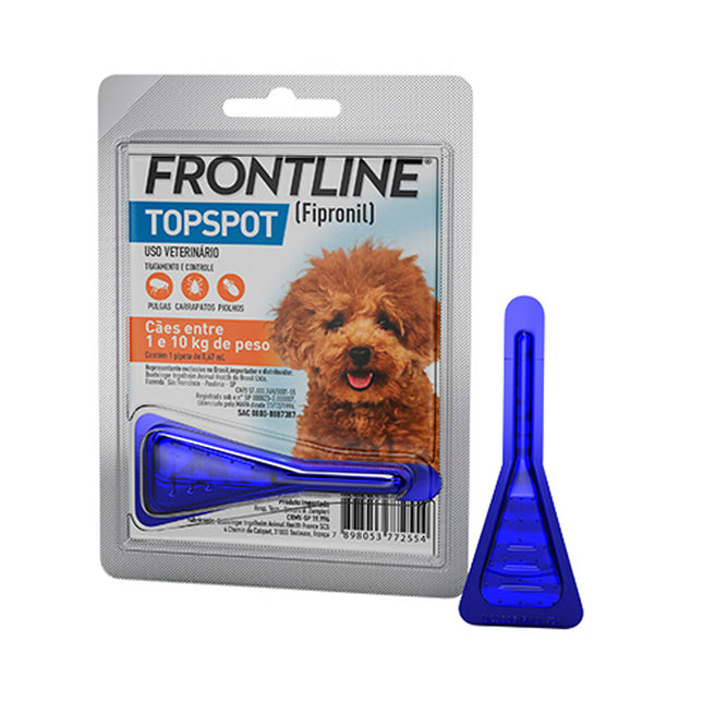 Frontline TopSpot P – Pipeta Spot‑on (até 10 kg)