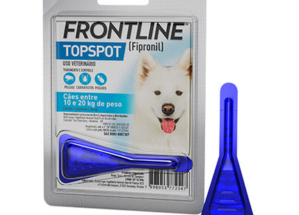 Frontline TopSpot M – Pipeta Spot‑on (10–20 kg, 1,34 mL)