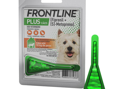 Frontline Plus P – Pipeta Spot‑on (até 10 kg)