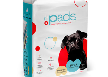 Tapete Higiênico Absortec Dr Pads 90x60 para Cães