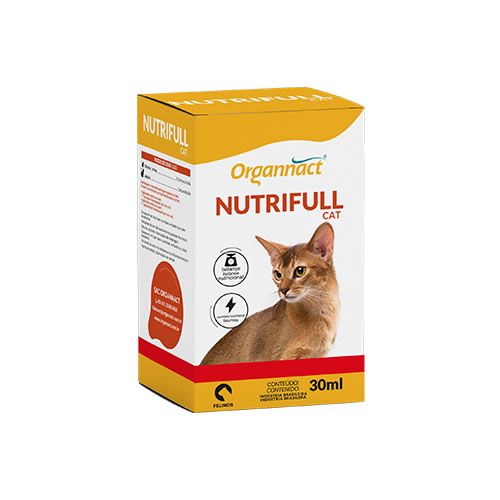 Suplemento Alimentar Organnact Nutrifull para Gatos
