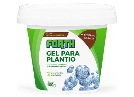 Forth Gel para Plantio 100 g — Hidrogel Retentor de Água
