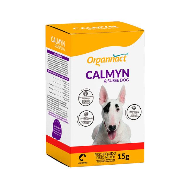Calmyn & Susse Dog 15 g — Suplemento Calmante para Cães