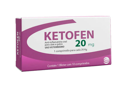 Ketofen 20 mg C/10 Comprimidos