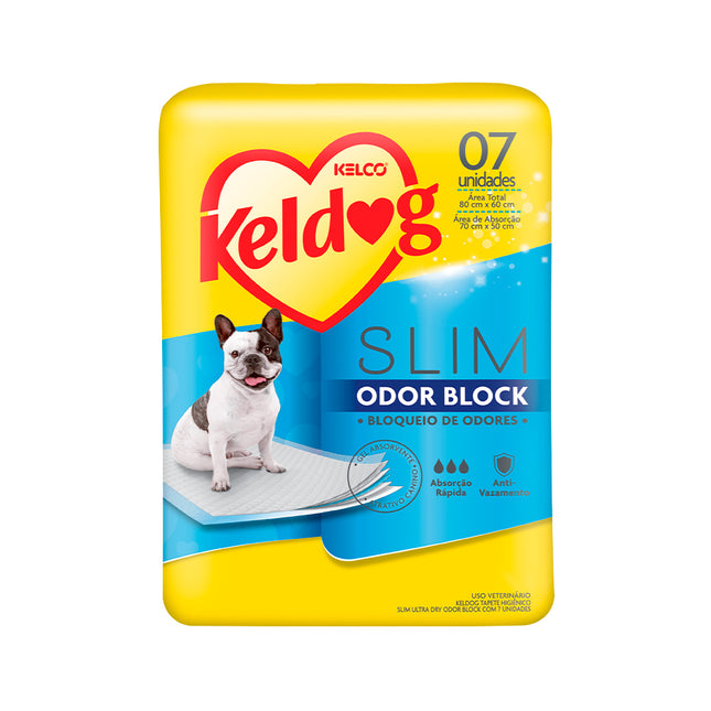 Tapete Higiênico Keldog Slim Odor Block 80×60 cm