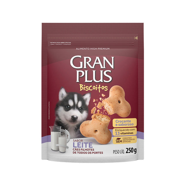 Biscoito GranPlus Filhote Sabor Leite – 250 g