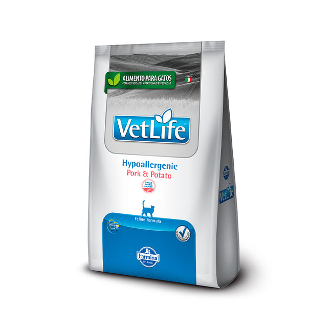 Vet Life Feline Hypoallergenic Pork & Potato