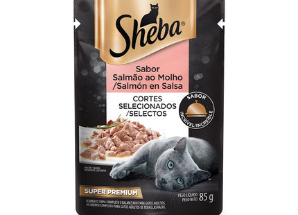 Ração Úmida Sheba Gato Adulto Cortes Selecionados 85g