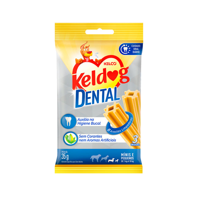 Higiene Bucal Kelco Mini e Pequeno para Cães