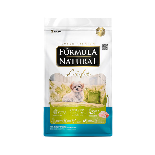 Fórmula Natural Life Cães Filhote Mini e Pequeno Porte