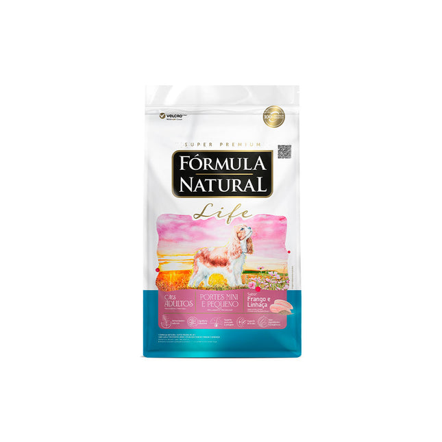 Fórmula Natural Life Cães Adulto Mini e Pequeno Porte