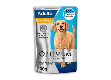 Ração Úmida Optimum Cães Adultos 100 g