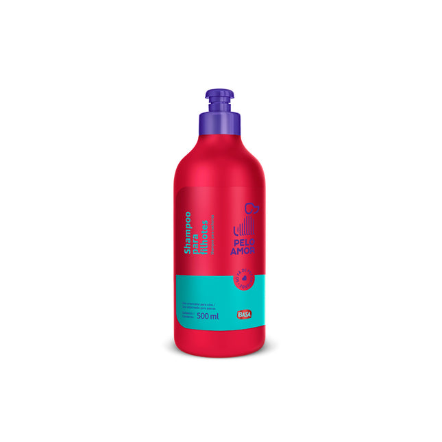 Shampoo Ibasa Pelo Amor Filhotes 500 mL – Limpeza Suave para Cães Jovens