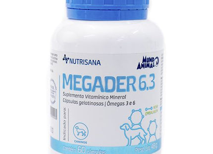 Suplemento Vitamínico Nutrisana Megader 6.3 para Cães