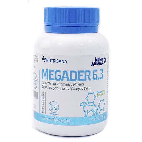 Suplemento Vitamínico Nutrisana Megader 6.3 para Cães