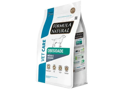 Fórmula Natural Vet Care Obesidade Controle de Peso Cães Médio e Grande