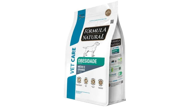 Fórmula Natural Vet Care Obesidade Controle de Peso Cães Médio e Grande