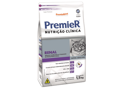 PremieR Nutrição Clínica Renal Ração para Gatos