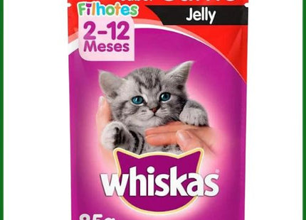 Ração Úmida Whiskas Jelly para Gatos Filhotes