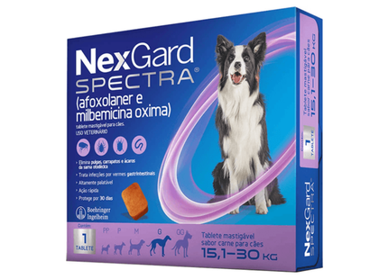 Antiparasitário Externo Nexgard para Cães 15.1 a 30 kg