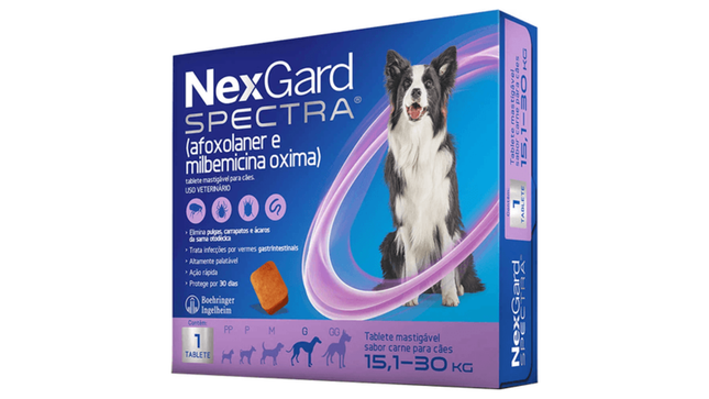 Antiparasitário Externo Nexgard para Cães 15.1 a 30 kg