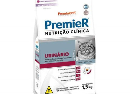 Ração Seca Premier Nutrição Clínica Urinário para Gatos