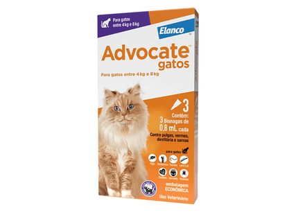 Advocate Gatos 0,8 ml (4‑8 kg)