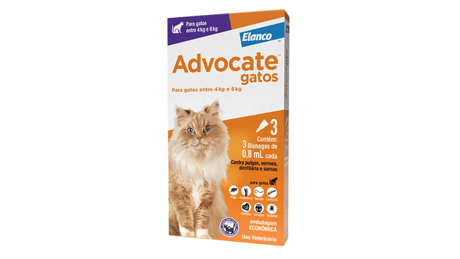 Advocate Gatos 0,8 ml (4‑8 kg)