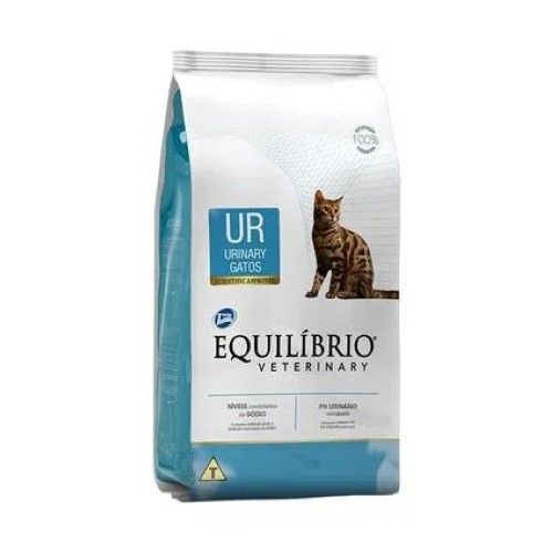 Ração Seca Medicamentosa Equilibrio Vet Urinary para Gatos