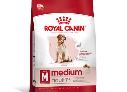 Royal Canin Medium Adult 7+ – Ração para Cães de Porte Médio