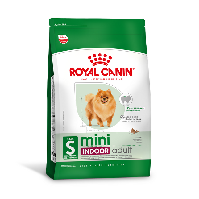 Royal Canin Mini Indoor Adult – Ração Seca para Cães Adultos de Raças Pequenas
