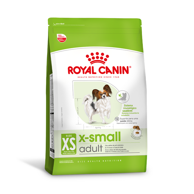 Royal Canin X‑Small Adult – Ração Seca para Cães Adultos de Raças Muito Pequenas