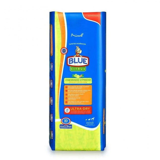 Tapete Higiênico Blue Citrus 82 cm x 60 cm (30 un)