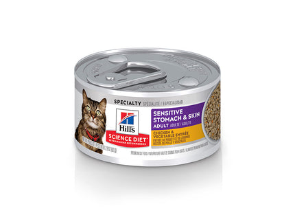 Hill's S/D Gato Adulto Pele Sensível Frango e Vegetais