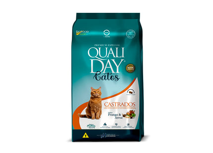 Ração Qualiday Cat Frango Castrado