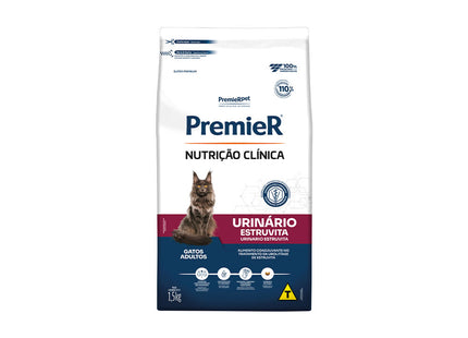 PremieR Nutrição Clínica Raças para Gatos Urinário Estruvita