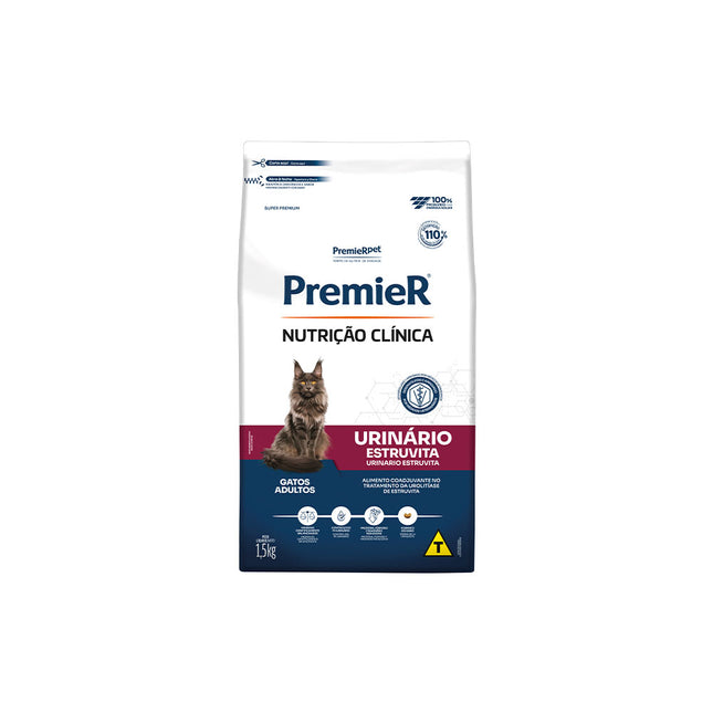 PremieR Nutrição Clínica Raças para Gatos Urinário Estruvita