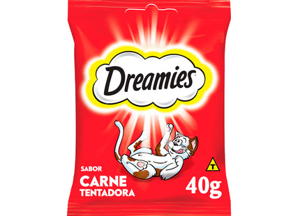 Petisco Dreamies Carne para Gatos Adultos 40 g