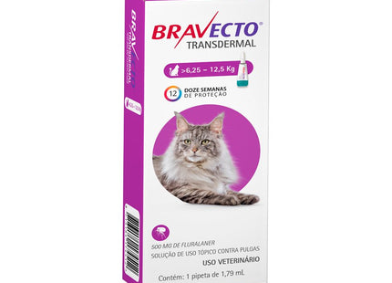 Bravecto Transdermal – Gatos (6,25–12,5 kg)
