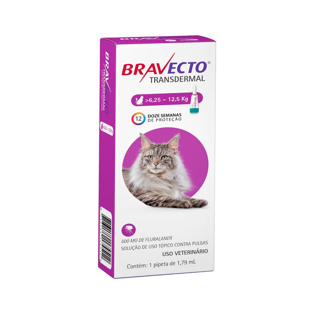 Bravecto Transdermal – Gatos (6,25–12,5 kg)