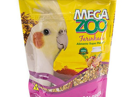 Ração Seca Mega Zoo Mel e Ovo para Calopsitas