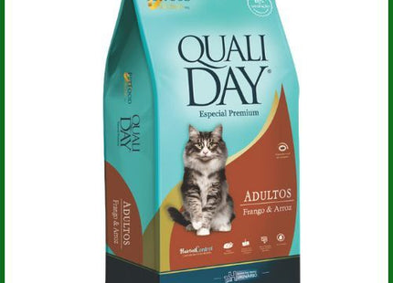 Ração Seca Qualiday Frango para Gatos
