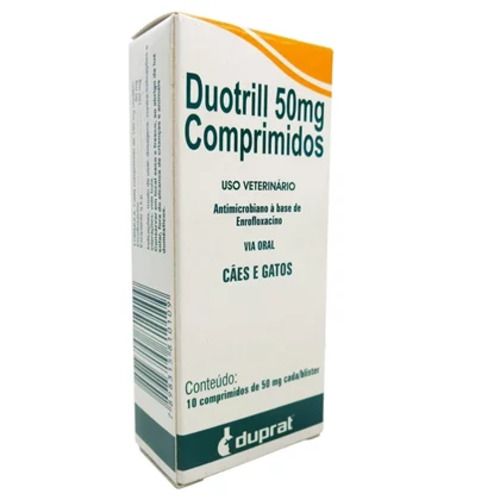 Antibiótico Duprat Duotril 50mg para Cães