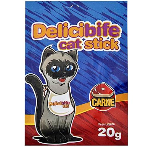 Petisco Delicibife Carne para Gatos